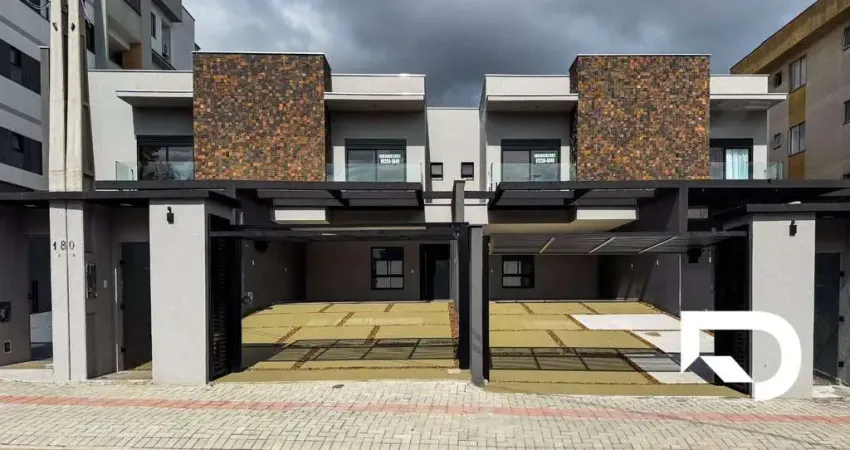 Sobrado com 3 dormitórios para alugar, 154 m² por r$ 5.660,00/mês - costa e silva - joinville/sc