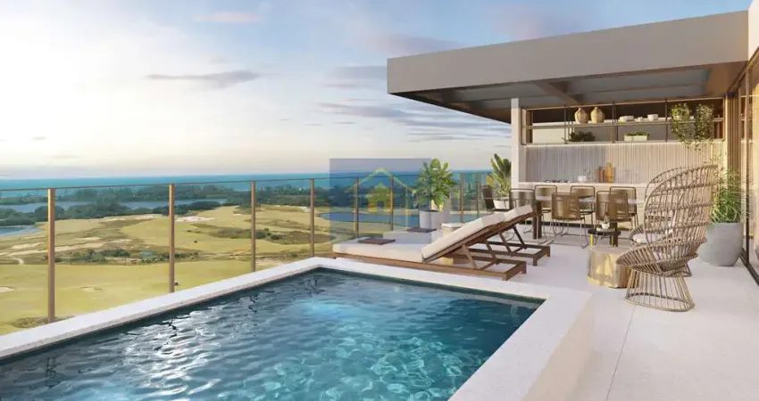 Apartamento 4 suítes na barra – 154m², 3 vagas e lazer exclusivo no atlântico golf