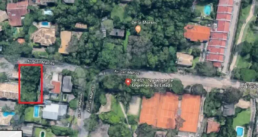 Terreno à venda na Avenida Coronel Marcos, Vila Conceição, Porto Alegre