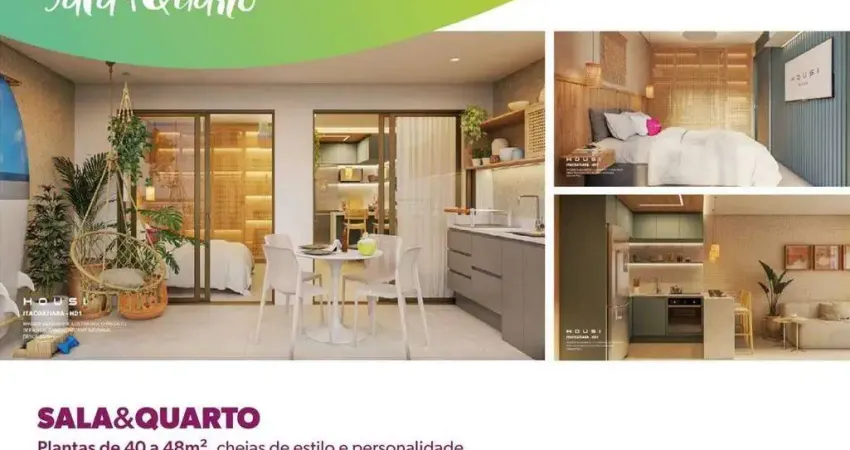 Flat com 1 quarto à venda na Rua Samuel Wainer Filho, Itaipu, Niterói