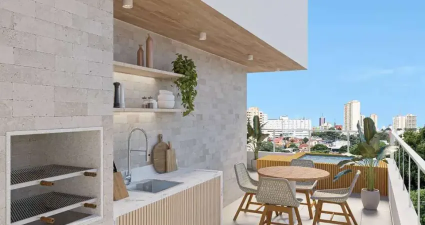 Cobertura linear no np 38 joama – 2 quartos, 112m², lazer completo em santa rosa