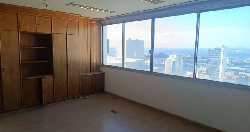 Espaço corporativo com 260m 5 vagas e vista pra baia centro do rio