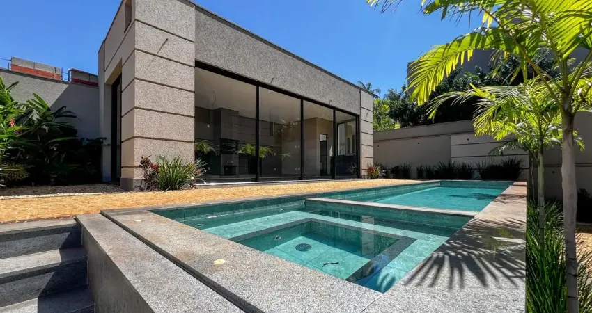 Casa alphaville 3 com cinema e 4 suítes, 420 m²– ribeirão preto