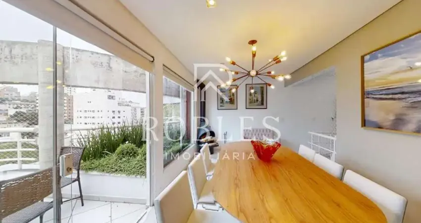 Cobertura Duplex com 123.69 m², 2 quartos sendo 1 suíte à venda no bairro Real Parque.