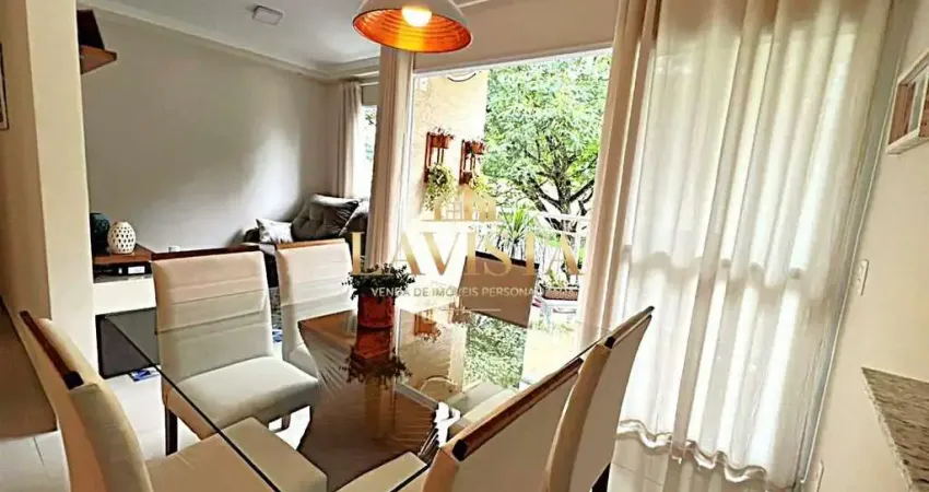 Apartamento à venda com 2 dormitórios, jd floresta/atibaia