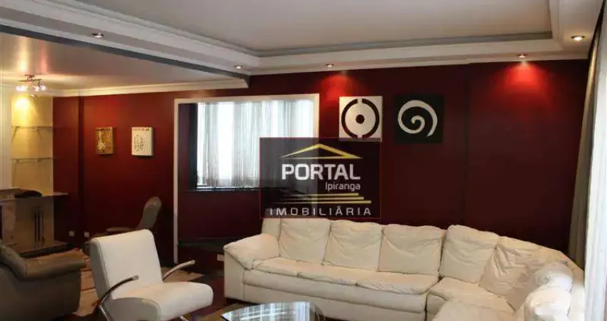 Apartamento com 4 dormitórios à venda, 230 m² por r$ 2.000.000,00 - bosque da saúde - são paulo/sp