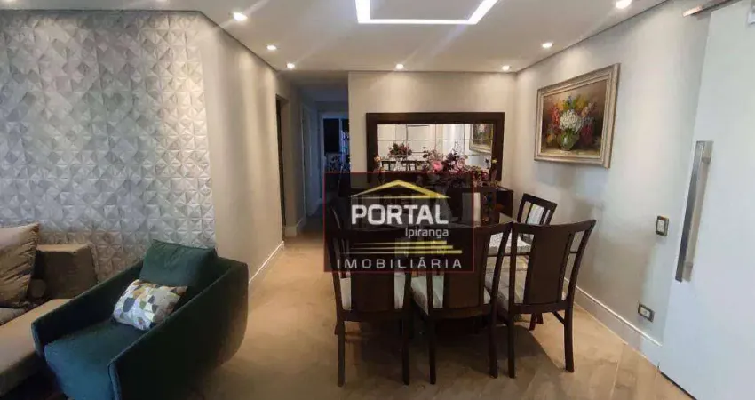 Apartamento com 3 dormitórios à venda, 137 m² por r$ 1.490.000,00 - ipiranga - são paulo/sp