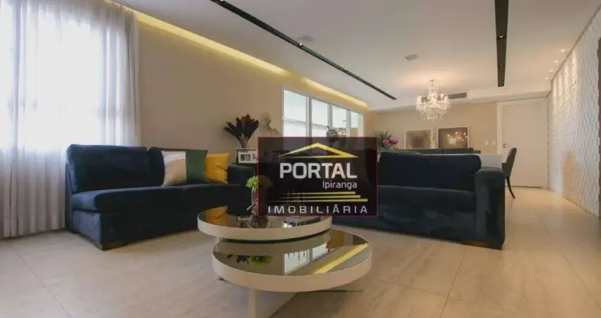 Apartamento com 4 dormitórios à venda, 237 m² por r$ 3.500.000,00 - ipiranga - são paulo/sp