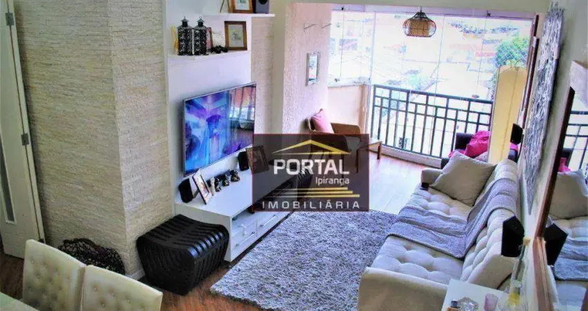 Apartamento com 3 dormitórios à venda, 85 m² por r$ 710.000,00 - anália franco - são paulo/sp