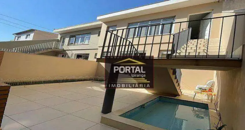 Sobrado com 3 dormitórios à venda, 205 m² por r$ 980.000,00 - vila moinho velho - são paulo/sp