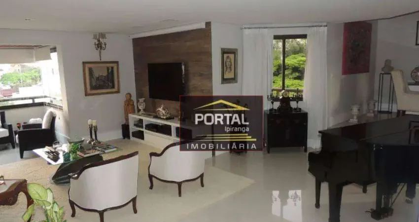 Apartamento com 3 dormitórios à venda, 240 m² por r$ 2.800.000,00 - campo belo - são paulo/sp