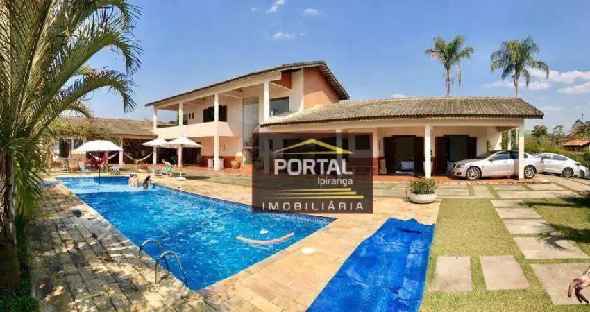Casa com 5 dormitórios à venda, 498 m² por r$ 1.900.000,00 - caucaia do alto - cotia/sp