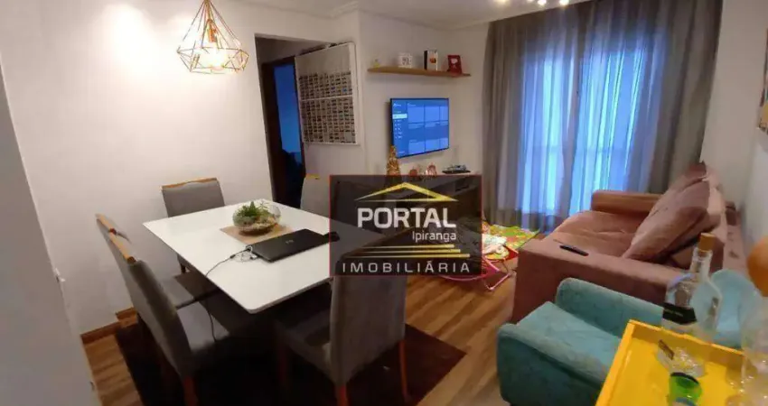 Apartamento com 2 dormitórios à venda, 56 m² por r$ 370.000,00 - vila das mercês - são paulo/sp