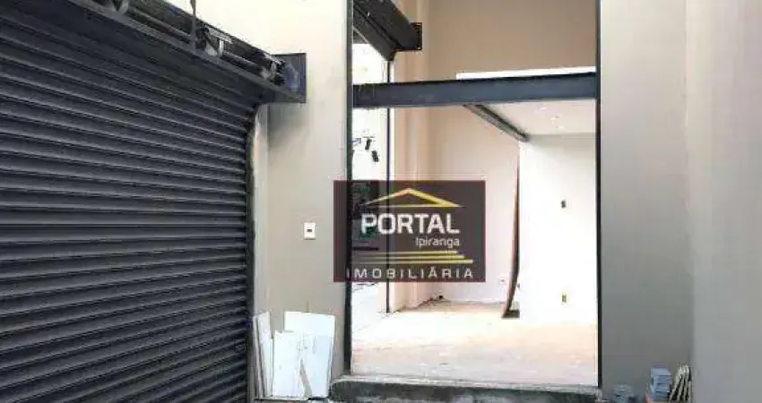 Loja para alugar, 55 m² por r$ 2.500,00/mês - ipiranga - são paulo/sp