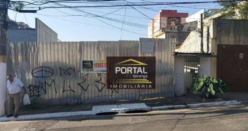 Terreno comercial à venda na Rua Artur Bernardes, 533, Vila Invernada, São Paulo