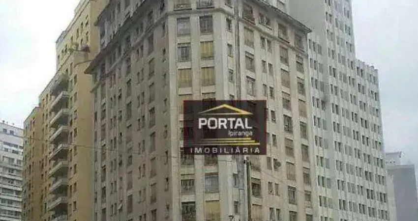 Apartamento com 1 dormitório à venda, 38 m² por r$ 200.000,00 - centro - são paulo/sp