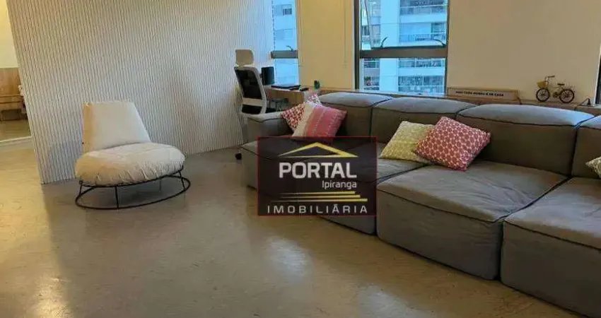Apartamento com 1 dormitório à venda, 70 m² por r$ 930.000,00 - chácara santo antônio - são paulo/sp
