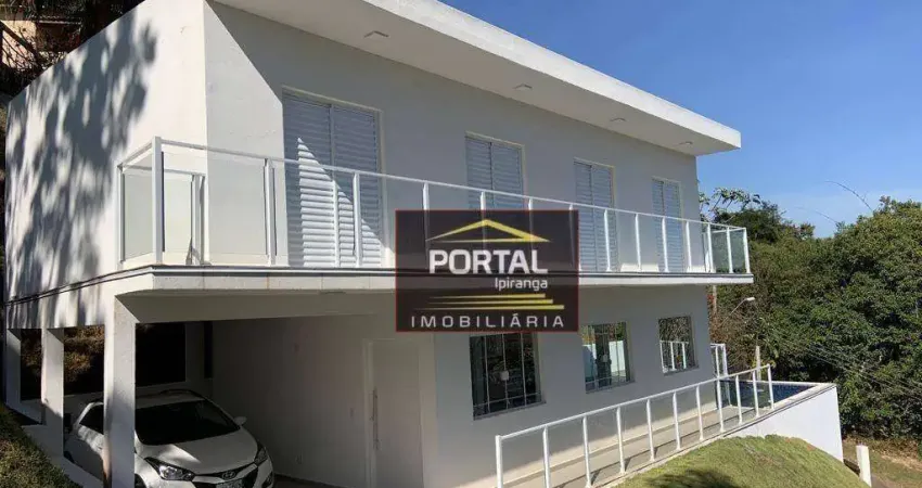Sobrado com 4 dormitórios à venda, 215 m² por r$ 1.500.000,00 - canto das águas - igaratá/sp