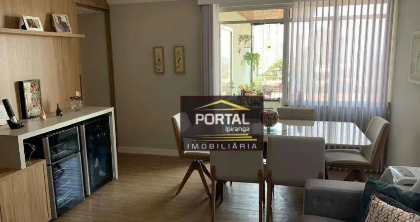 Apartamento com 3 dormitórios à venda, 98 m² por r$ 760.000,00 - vila moinho velho - são paulo/sp