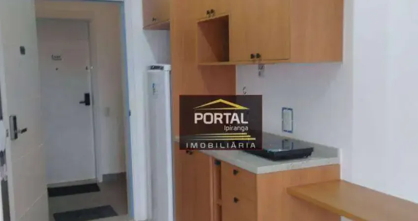 Apartamento com 1 dormitório, 19 m² - venda por r$ 400.000,00 ou aluguel por r$ 3.068,00/mês - ipiranga - são paulo/sp