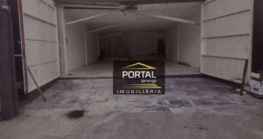 Salão, 120 m² - venda por r$ 1.600.000,00 ou aluguel por r$ 7.045,00/mês - ipiranga - são paulo/sp