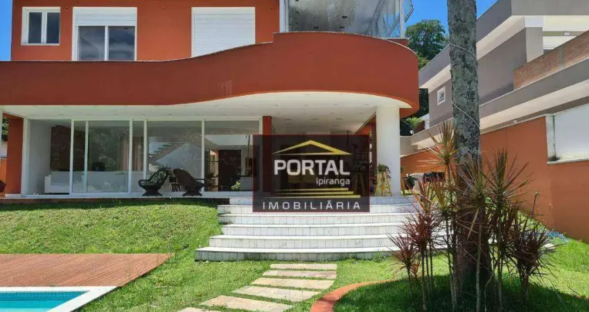 Casa no condomínio bervely hills 4suítes 8wc 4vagas área construída 565m² terreno 1150m²