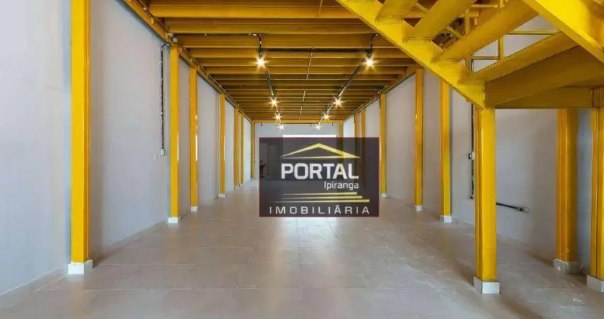 Galpão para alugar, 300 m² por r$ 6.151,25/mês - alto da mooca - são paulo/sp