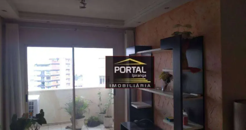 Apartamento com 3 dormitórios para alugar, 80 m² por r$ 4.674,00/mês - vila monumento - são paulo/sp