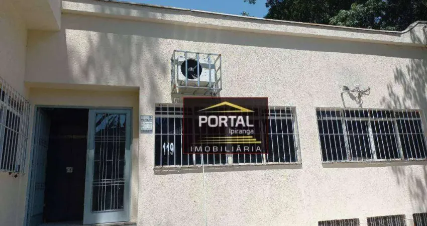 Salão, 235 m² - venda por r$ 1.500.000 ou aluguel por r$ 7.000/mês - ipiranga - são paulo/sp