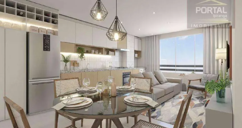 Apartamento com 2 dormitórios à venda, 56 m² por R$ 588.068 - Ipiranga - São Paulo/SP