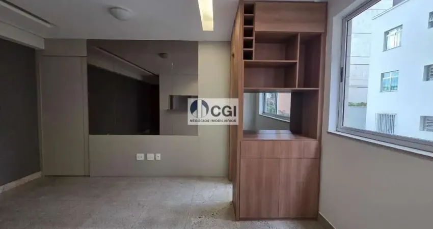 Apartamento 2 quartos para venda em belo horizonte, savassi, 2 dormitórios, 1 suíte, 2 banheiros, 2 vagas