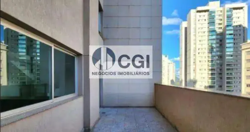 Apartamento com área privativa para venda em nova lima, vila da serra, 1 dormitório, 1 suíte, 2 banheiros, 2 vagas