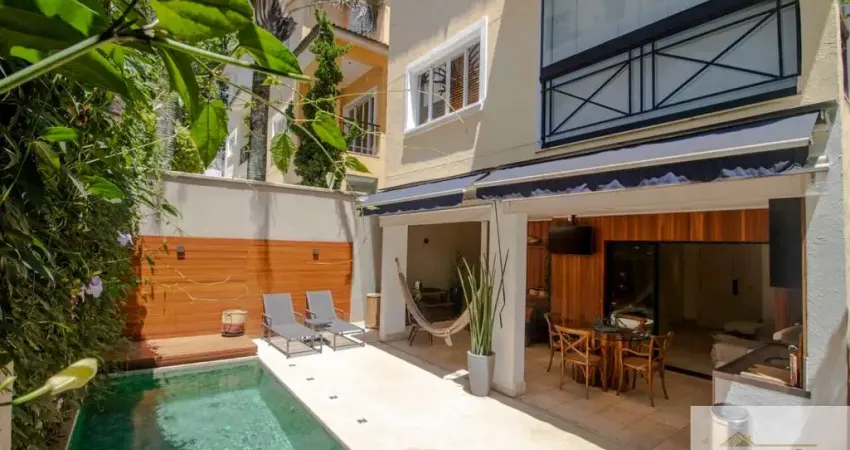 Casa em condomínio, 355mts, 3 suítes, 3 vagas no condomínio palmeiras imperiais do morumbi