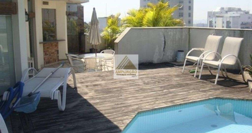 Cobertura Duplex, 3 Dormitórios 1 Suíte, 4 Vagas no Morumbi