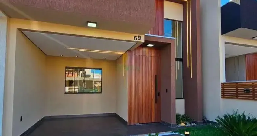 Casa em condomínio fechado com 3 quartos à venda na Rua Oceano Pacífico, Loteamento Morada das Flores, Cambé