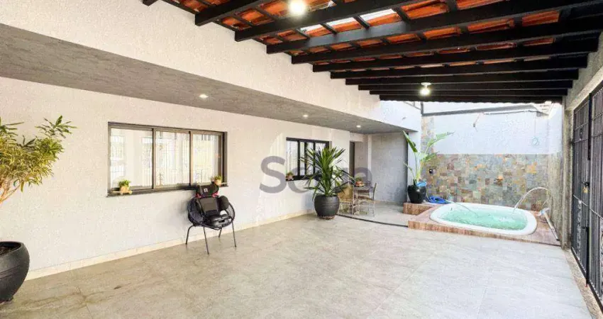 Casa com 3 dormitórios (1 suíte) e piscina à venda, 324 m² por r$ 1.200.000 - conjunto habitacional padre anchieta - campinas/sp