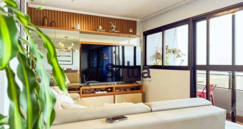 Apartamento à venda com 4 dormitórios, planejado e reformado, 148 m² por r$ 1.200.000 - vila itapura - campinas/sp