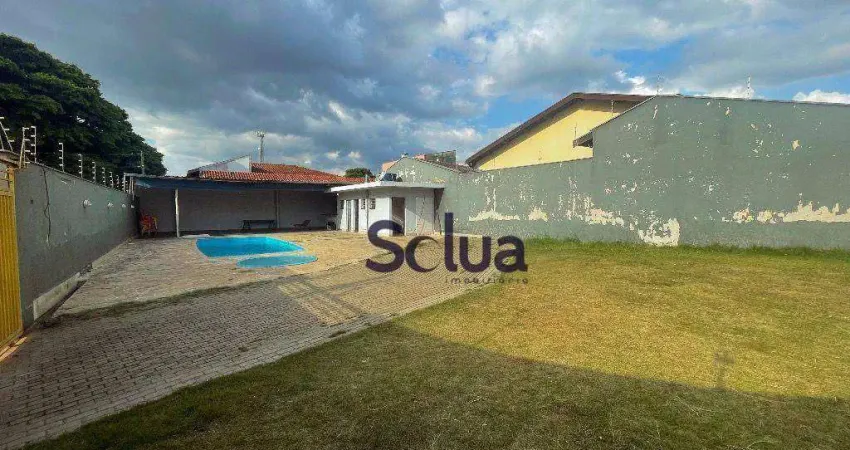 Chácara com 1 dormitório à venda, 448 m² por r$ 520.000,00 - jardim aparecida - campinas/sp