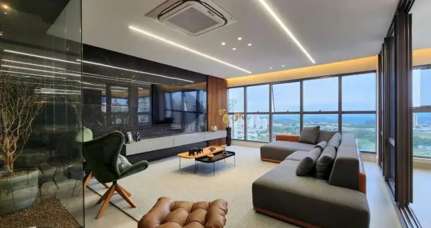 Apartamento mobiliado com closet e varanda em londrina - lumini gleba palhano