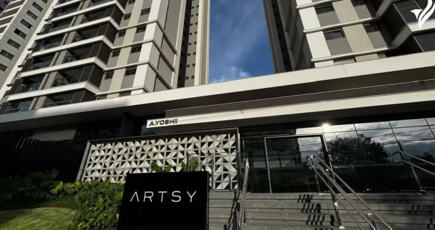 Apartamento novo em londrina - gleba palhano - condomínio artsy - aluguel