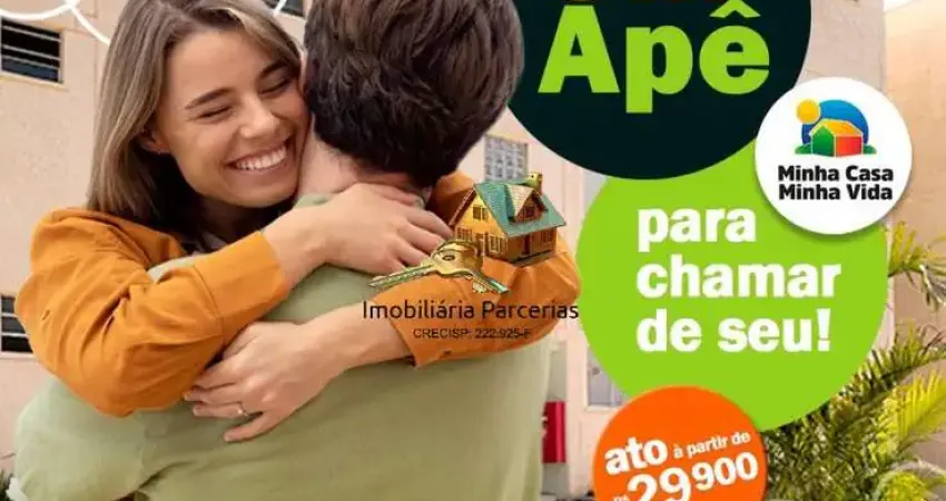 R$ 29.000,00 2 dormitórios 49,64m2 varanda gourmet a carvão 1vaga !