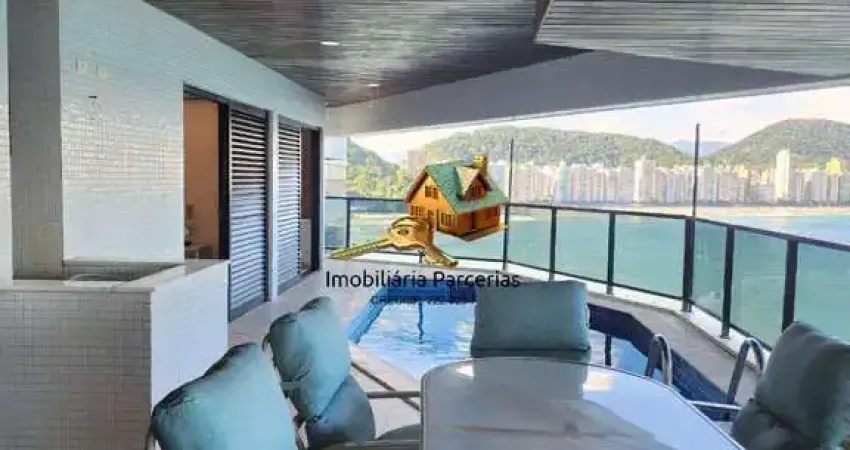 Apartamento de luxo com piscina na varanda 350,18m2 4 suítes locação!