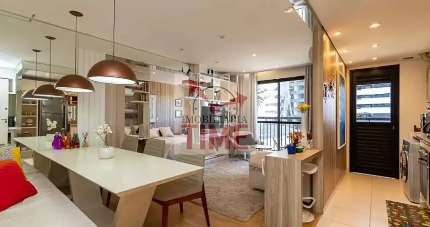 Apartamento com 1 dormitório à venda, 51 m² por r$ 478.000,00 - água verde - curitiba/pr