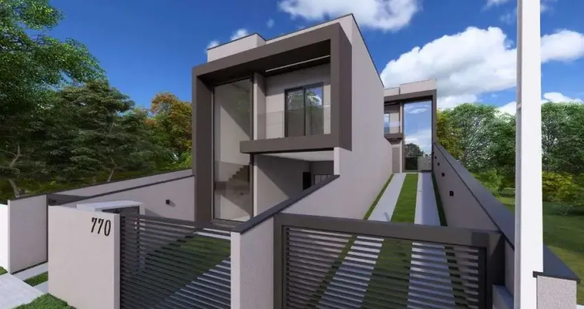 Sobrado com 3 dormitórios à venda, 110 m² por R$ 639.000,00 - Xaxim - Curitiba/PR