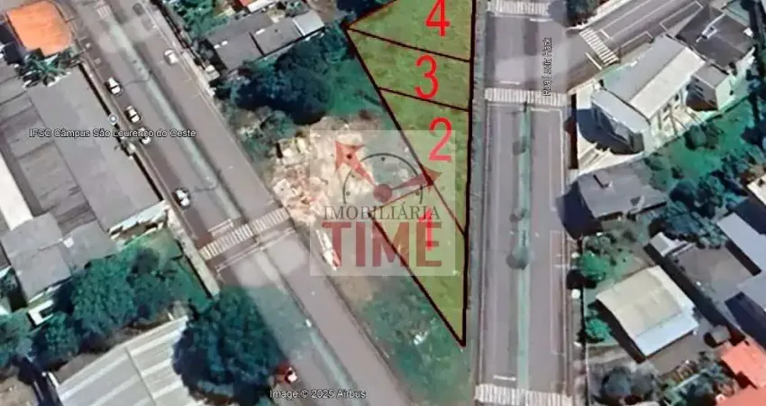 Terreno à venda, 1536 m² por r$ 1.120.000,00 - progresso - são lourenço do oeste/sc