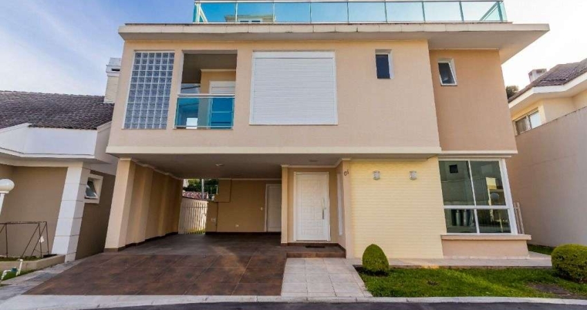Santa Felicidade - Casa nova  273 m² com 4 dormitórios - Suíte Master - Suíte Junior - 2 Demi-Suites - Curitiba/PR
