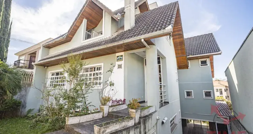 Sobrado com 5 quartos e ampla área de lazer no são lourenço / ahú – curitiba/pr