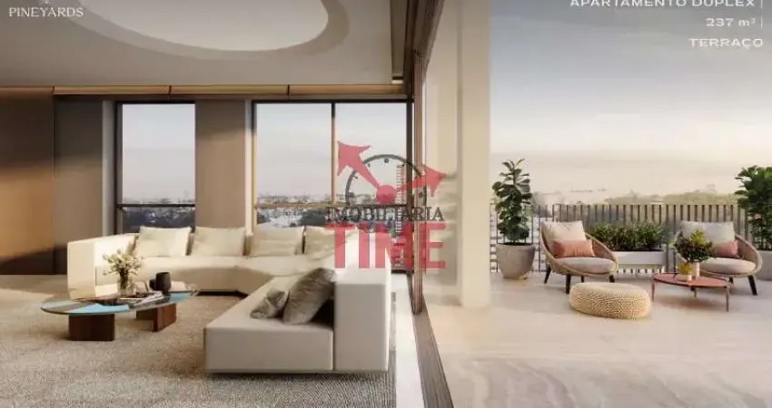 Cobertura duplex com 4 suítes à venda no the pineyards no cabral