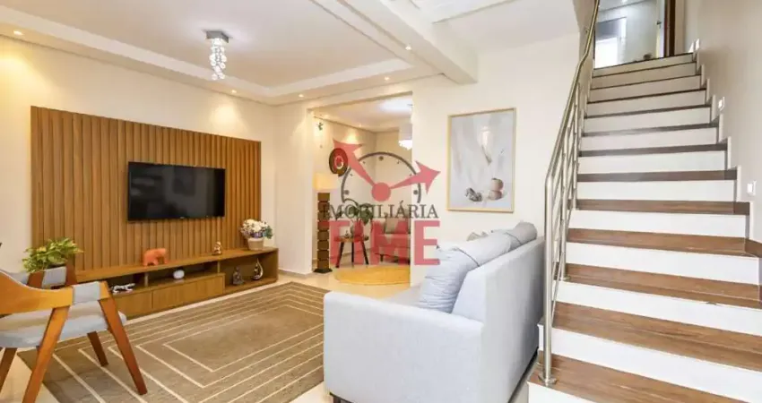 Sobrado com 3 dormitórios à venda com 120,00m² no atuba com cozinha planejada