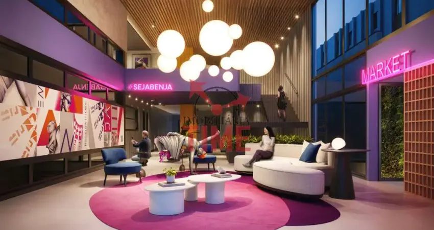 Studio moderno à venda no centro de curitiba — andar 15, vista definida